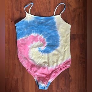 Tie-dye bodysuit